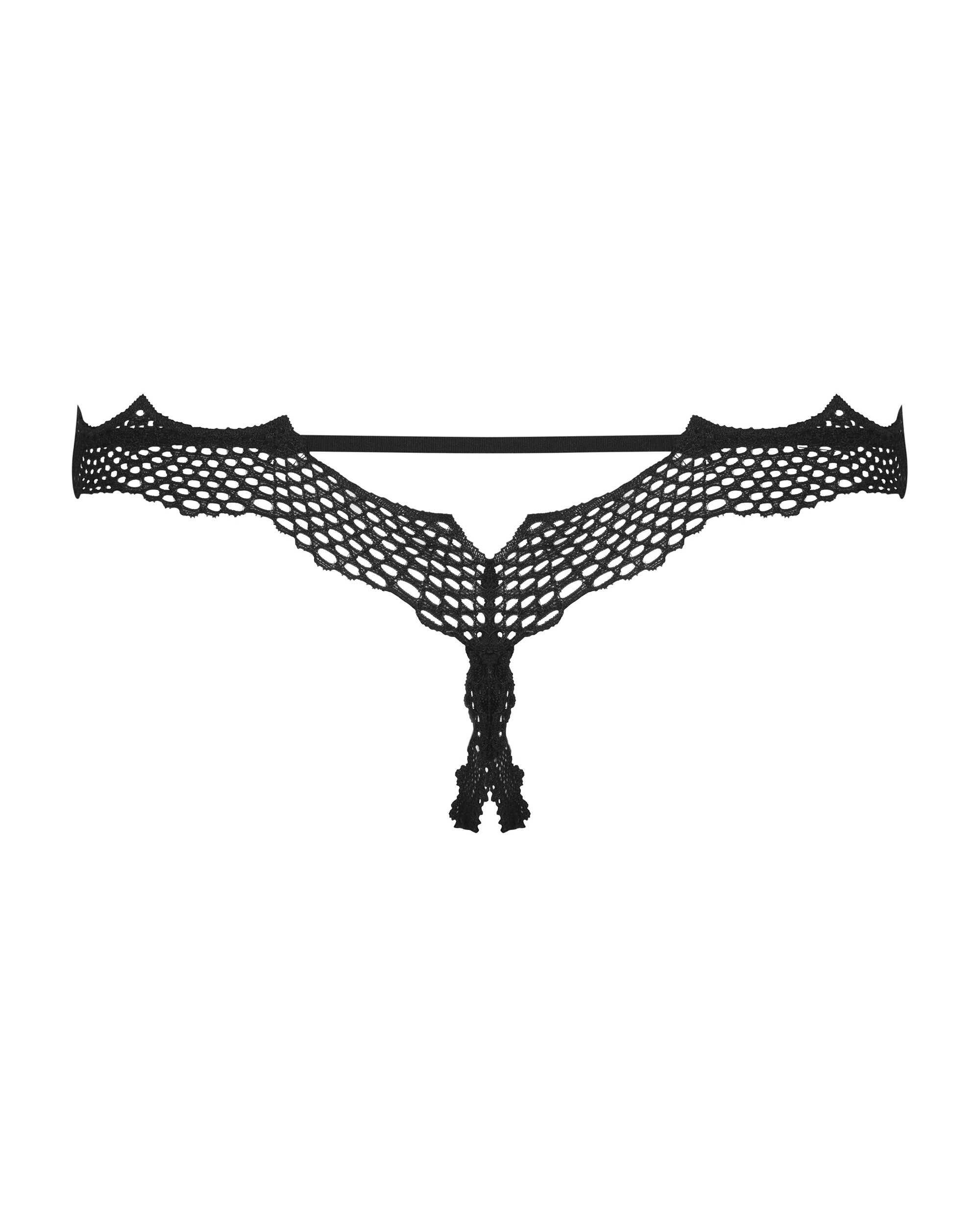 Bravelle String ouvert - Noir – Image 7