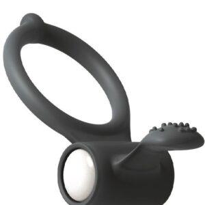 Cockring Vibrant Dorcel Power Clit – Noir