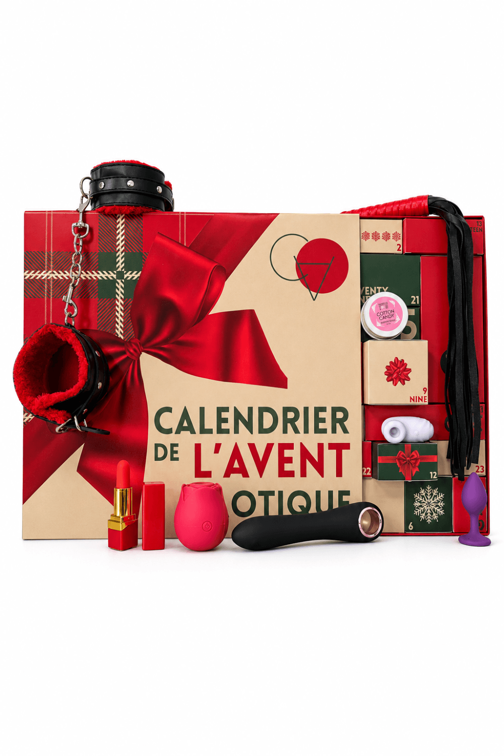 Calendrier de l’Avent érotique 24 surprises pour couple lesbien – 2026