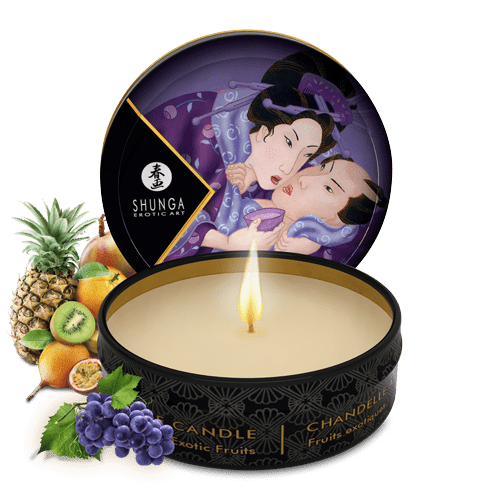 Mini bougie de massage - Libido Fruits exotiques