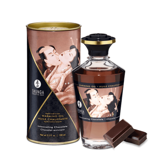 Huile chauffante aphrodisiaque - Chocolat enivrant 100ml