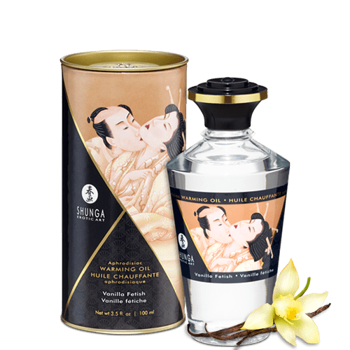 Huile chauffante aphrodisiaque – Vanille fétish 100ml