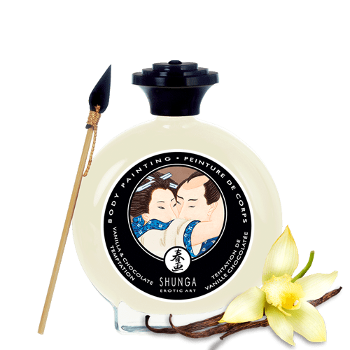 Peinture de corps embrassable - Chocolat blanc et Vanille