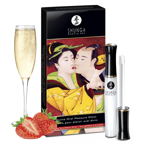 Gloss Plaisir Oral divin – Vin pétillant et fraise