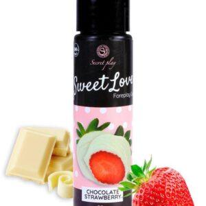 Gel comestible Chocolat blanc et Fraise 3672 - 60 ml