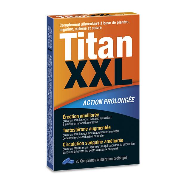 Titan XXL Homme – 20 gélules