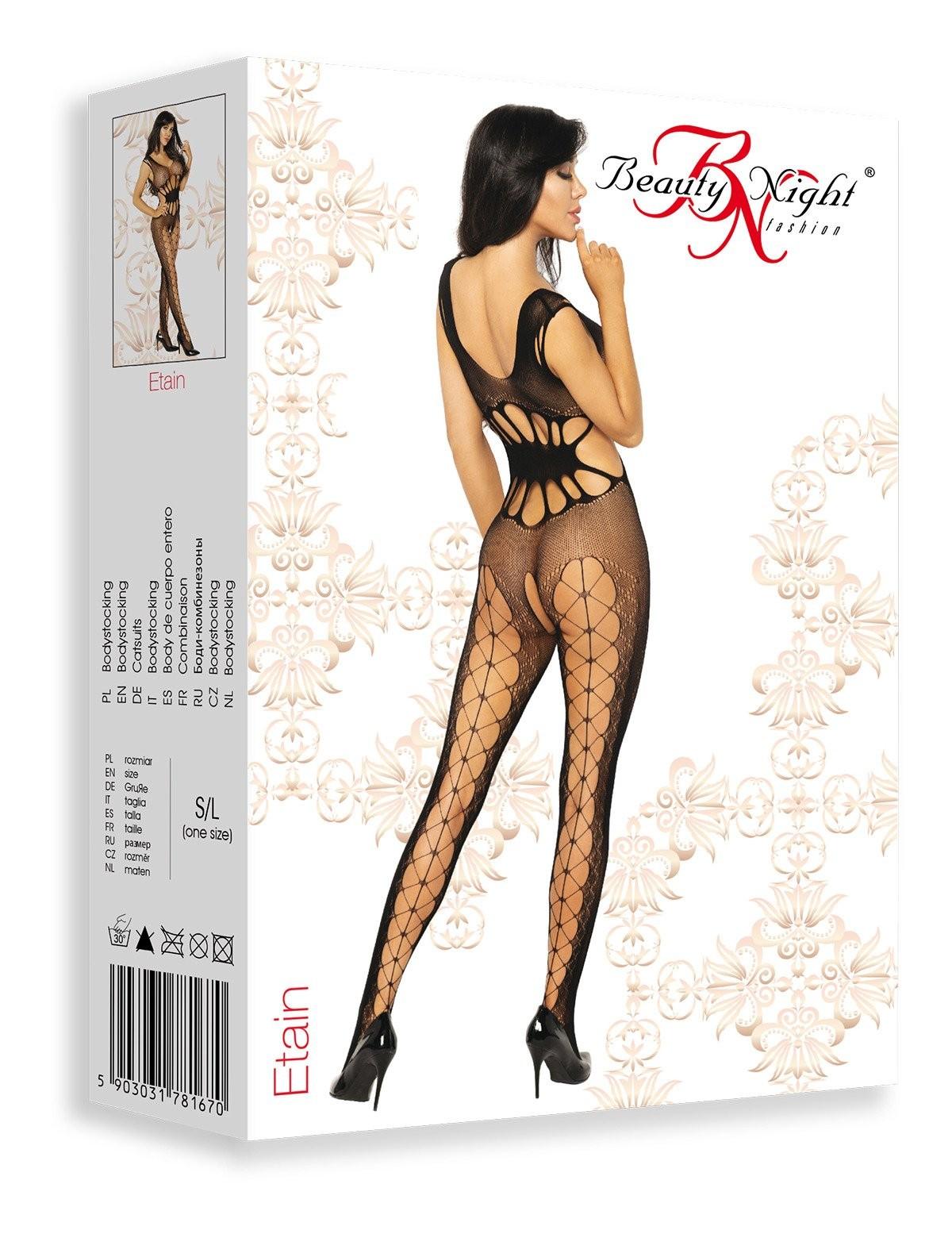 Etain Bodystocking – Noir