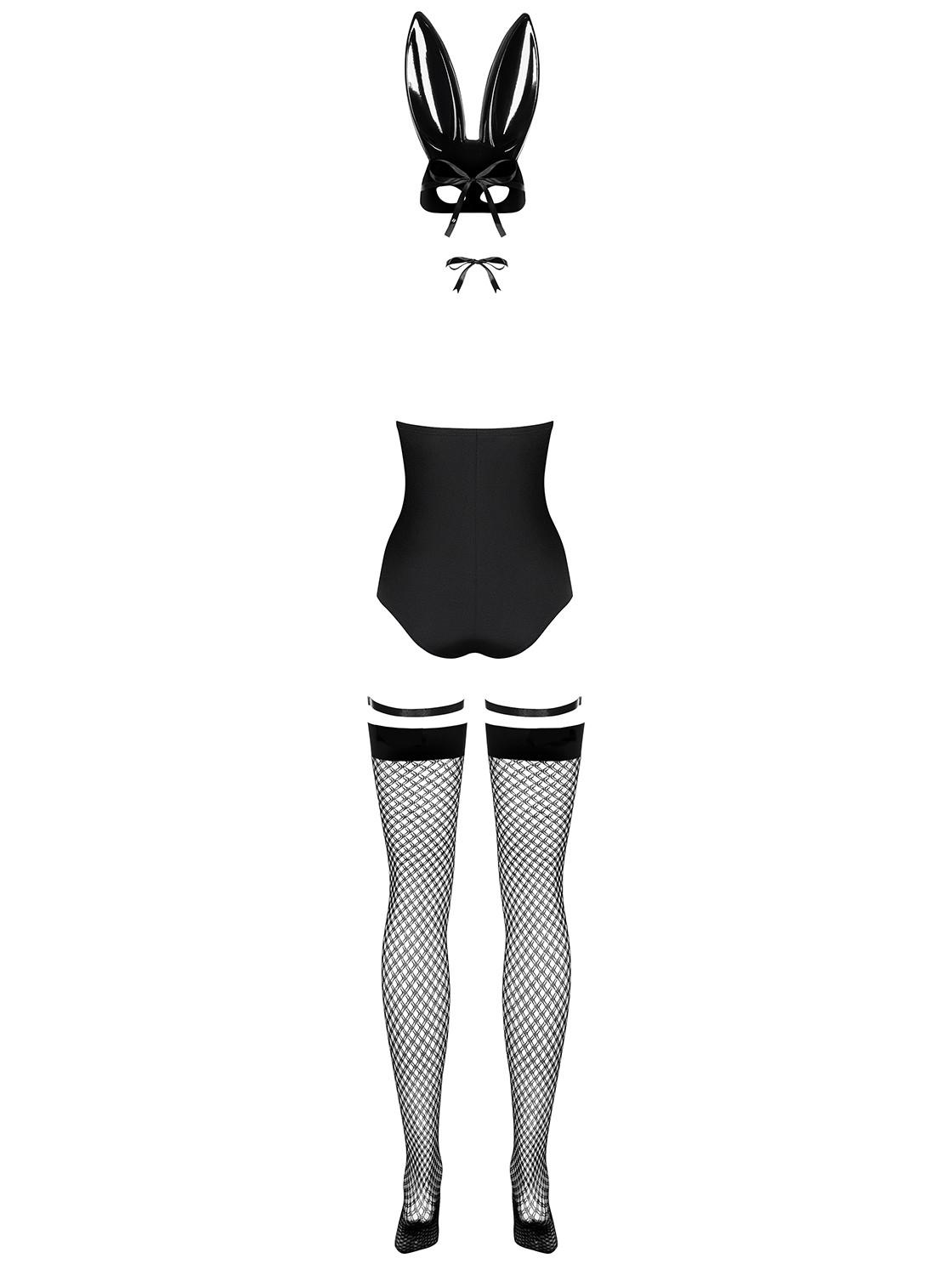 Bunny Costume 4 pcs – Noir