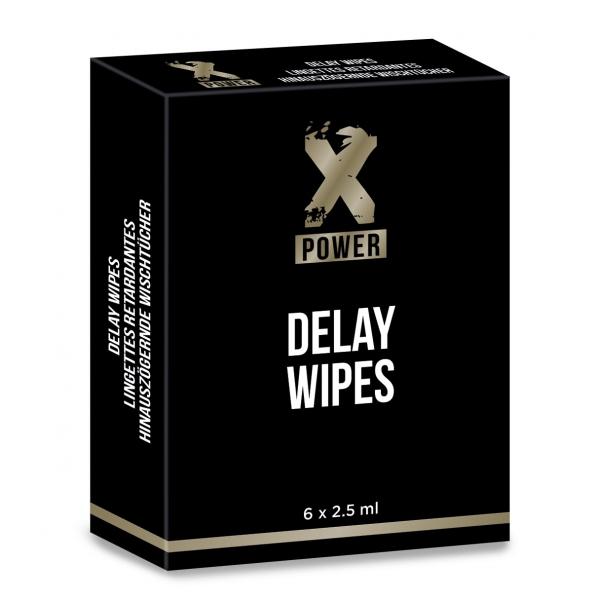 Lingettes retardantes - 6 Lingettes