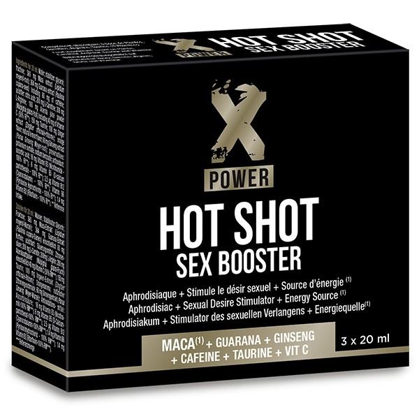 Hot Shot Sex Booster – 3×20 ml