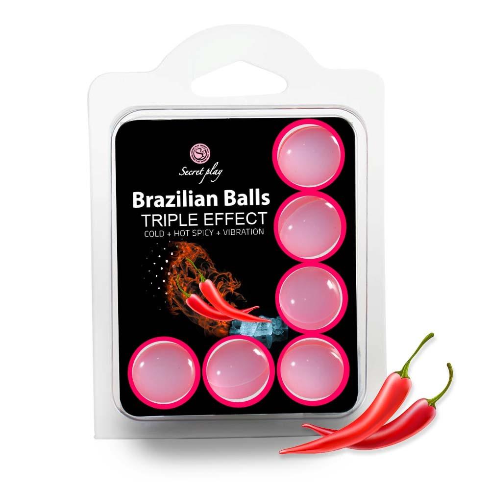 6 Brazilian Balls « Triple effect » 3699-1
