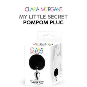 My little secret pompom plug - noir