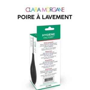 Poire à lavement Clara Morgane – Noir