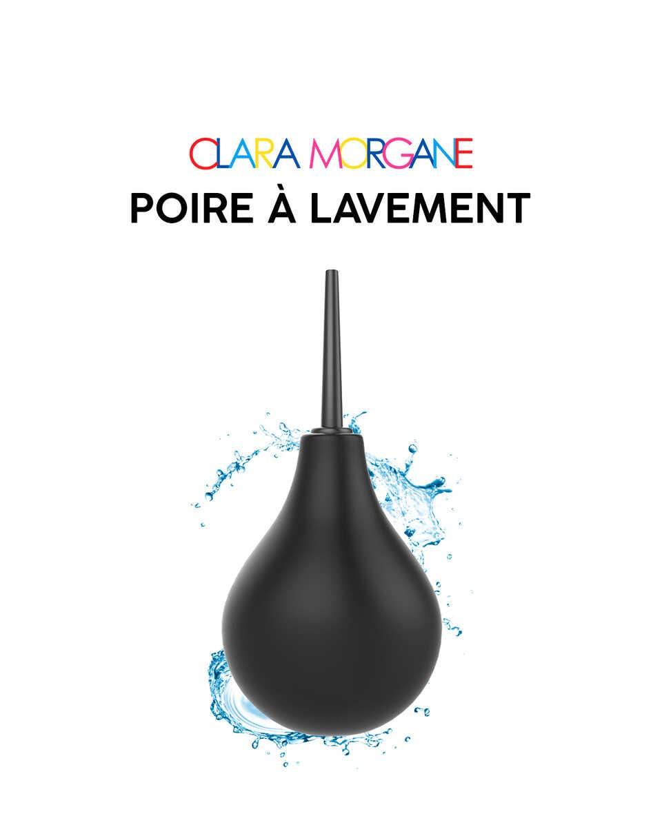 Poire à lavement Clara Morgane – Noir