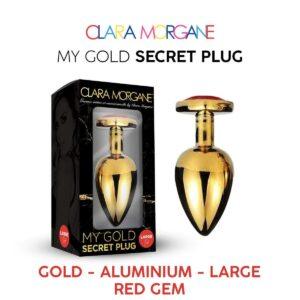 My Gold Secret Plug – Rouge
