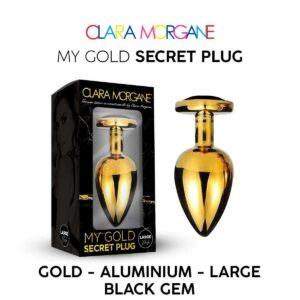 My Gold Secret Plug – Noir