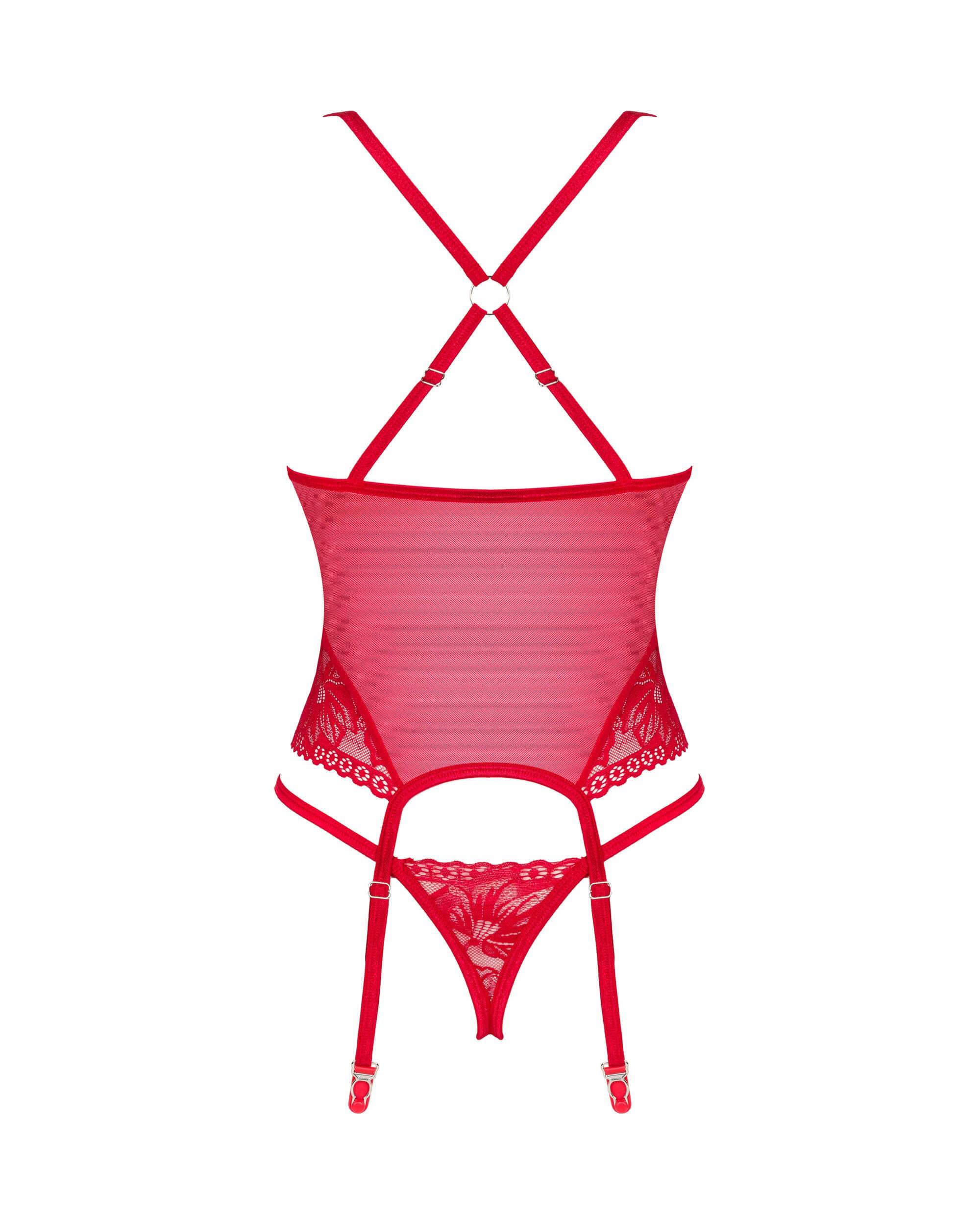 Lacelove Corset – rouge