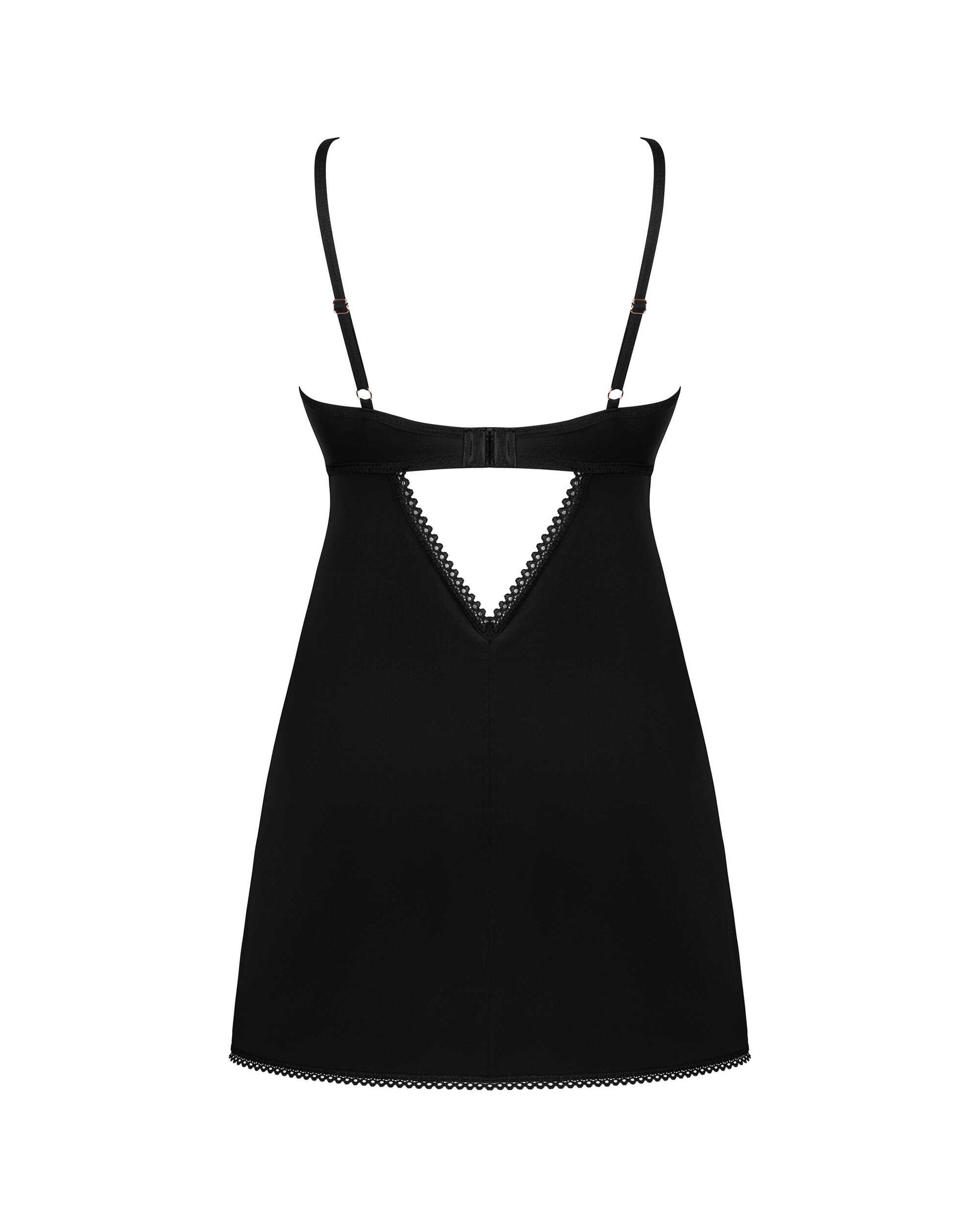 Rosenty nuisette et string – Noire
