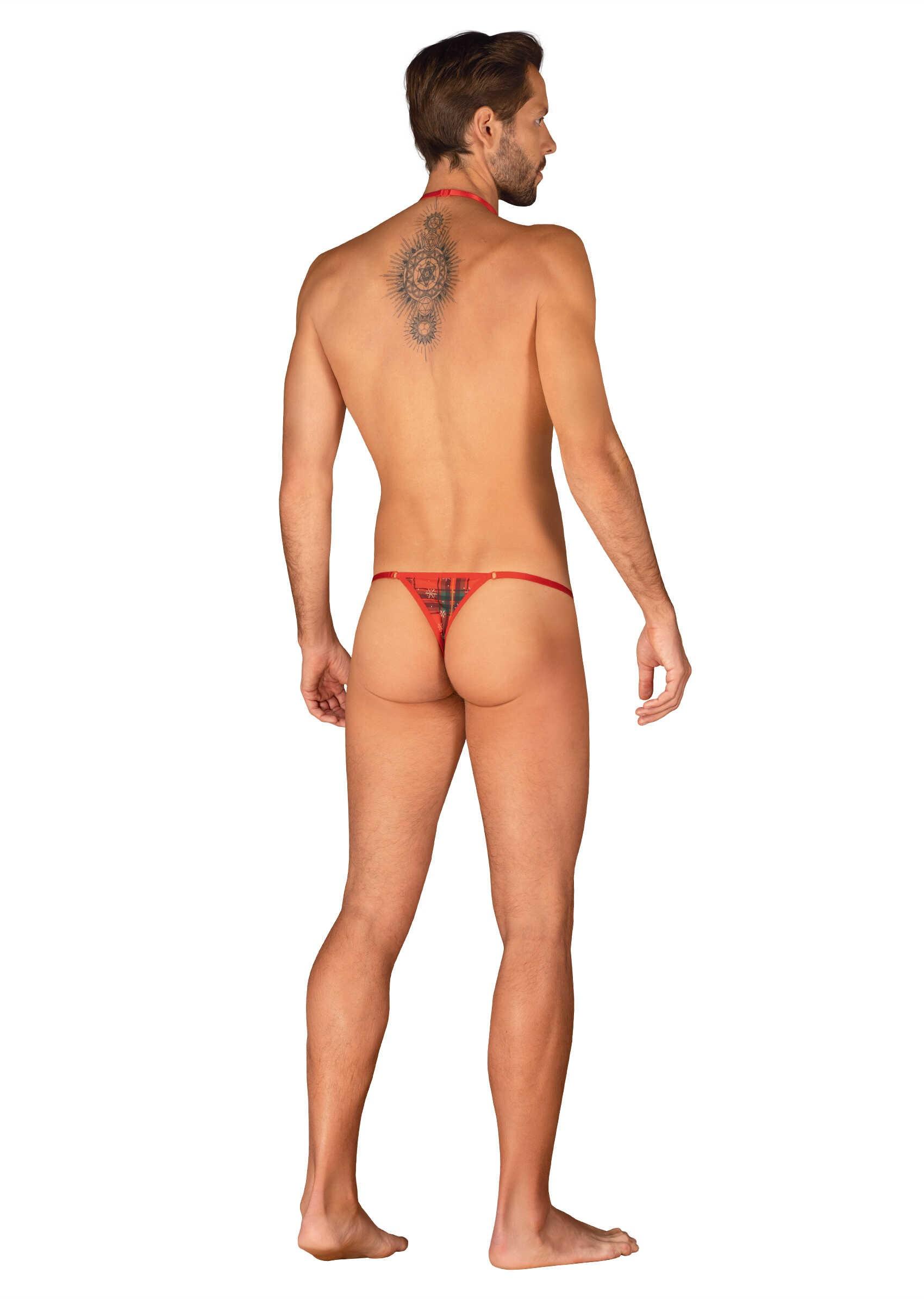 Mr Merrilo – String et nœud papillon Rouge