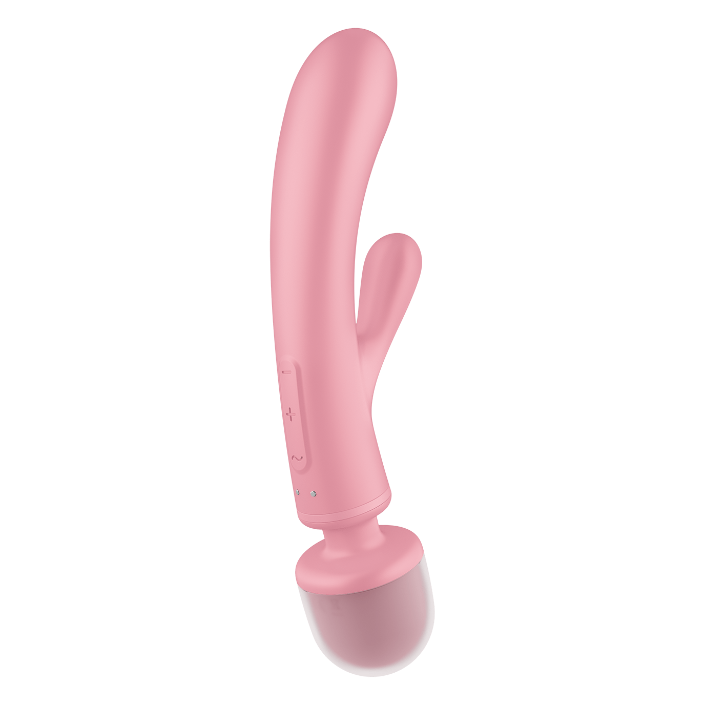 Triple lover Rabbit et Wand Satisfyer – Rose