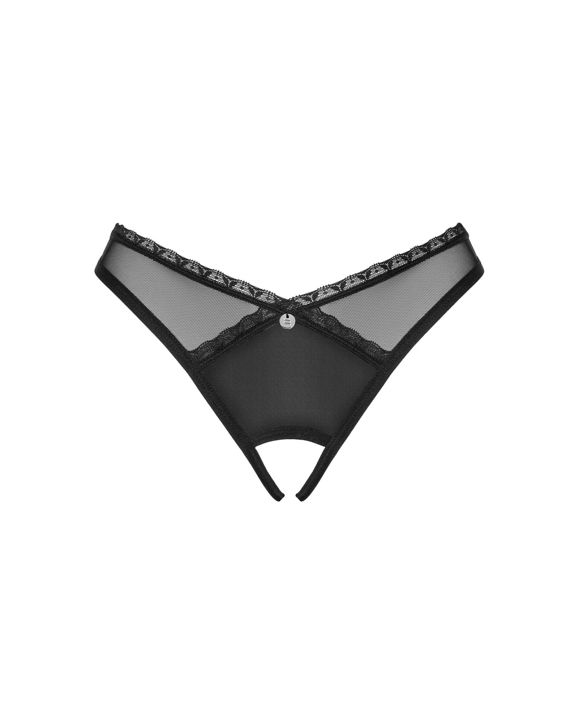 Latinesa string ouvert – Noir
