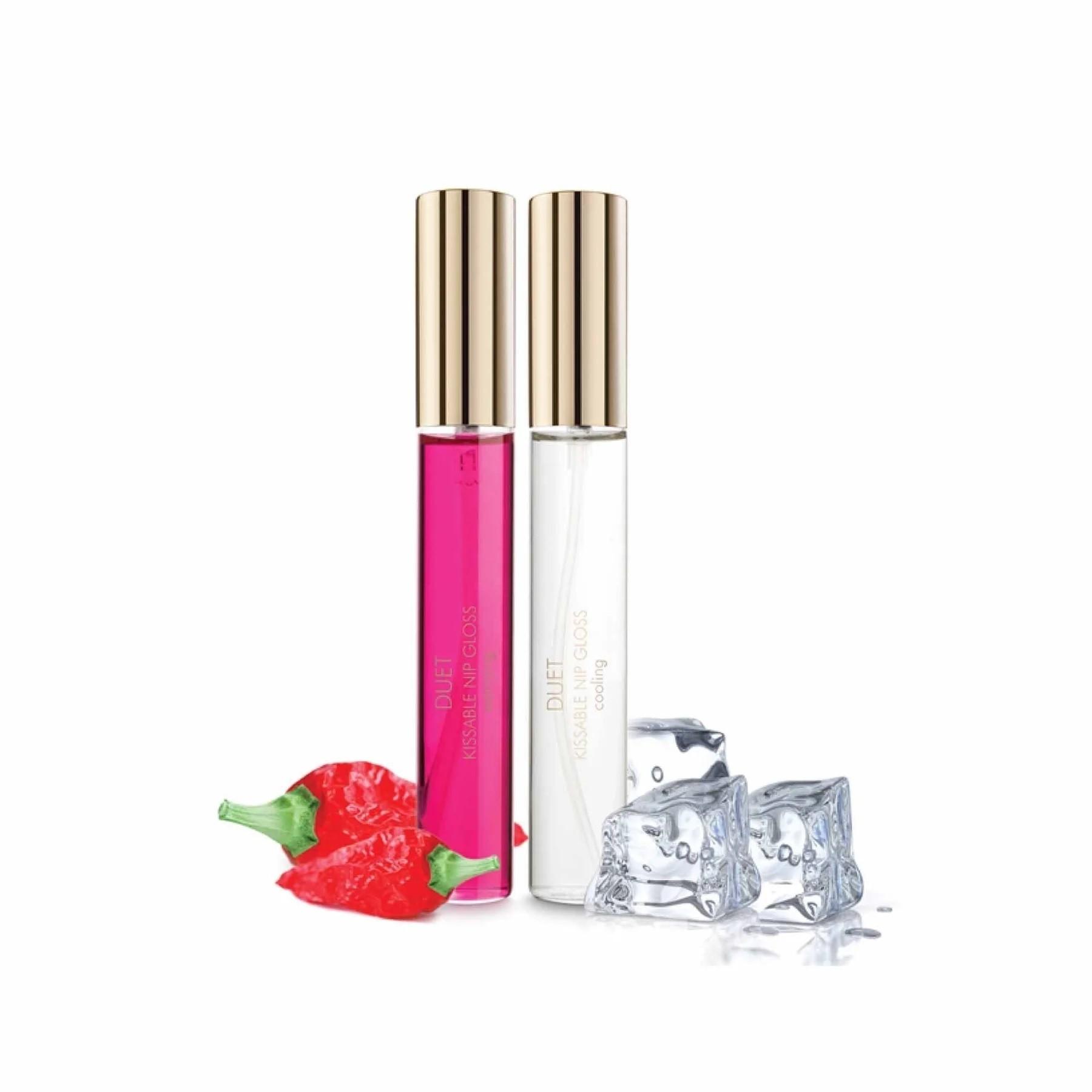 Gloss à lèvres un effet chaud et l'autre froid- Plaisir Oral