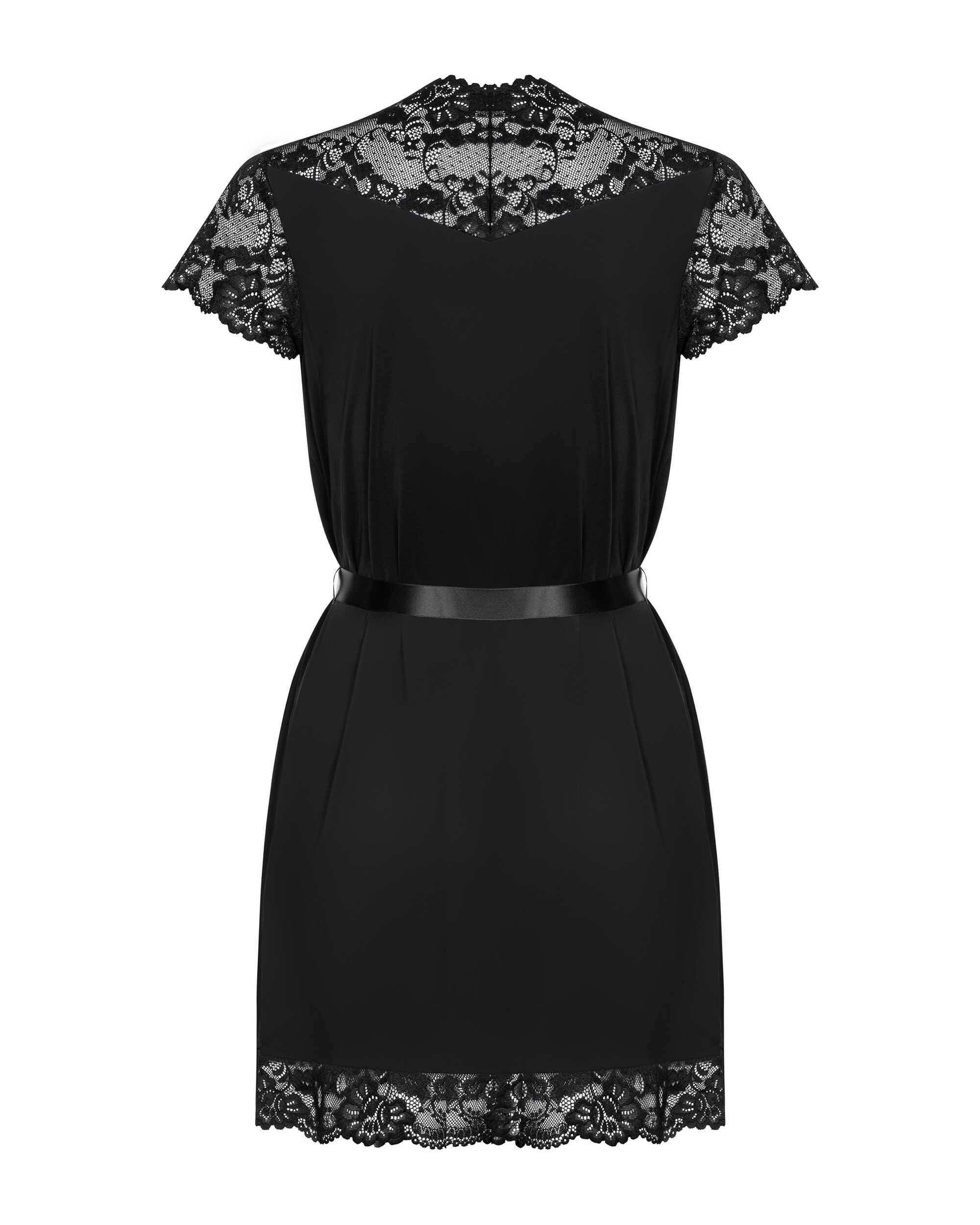 810-PEI-1 Peignoir – Noir