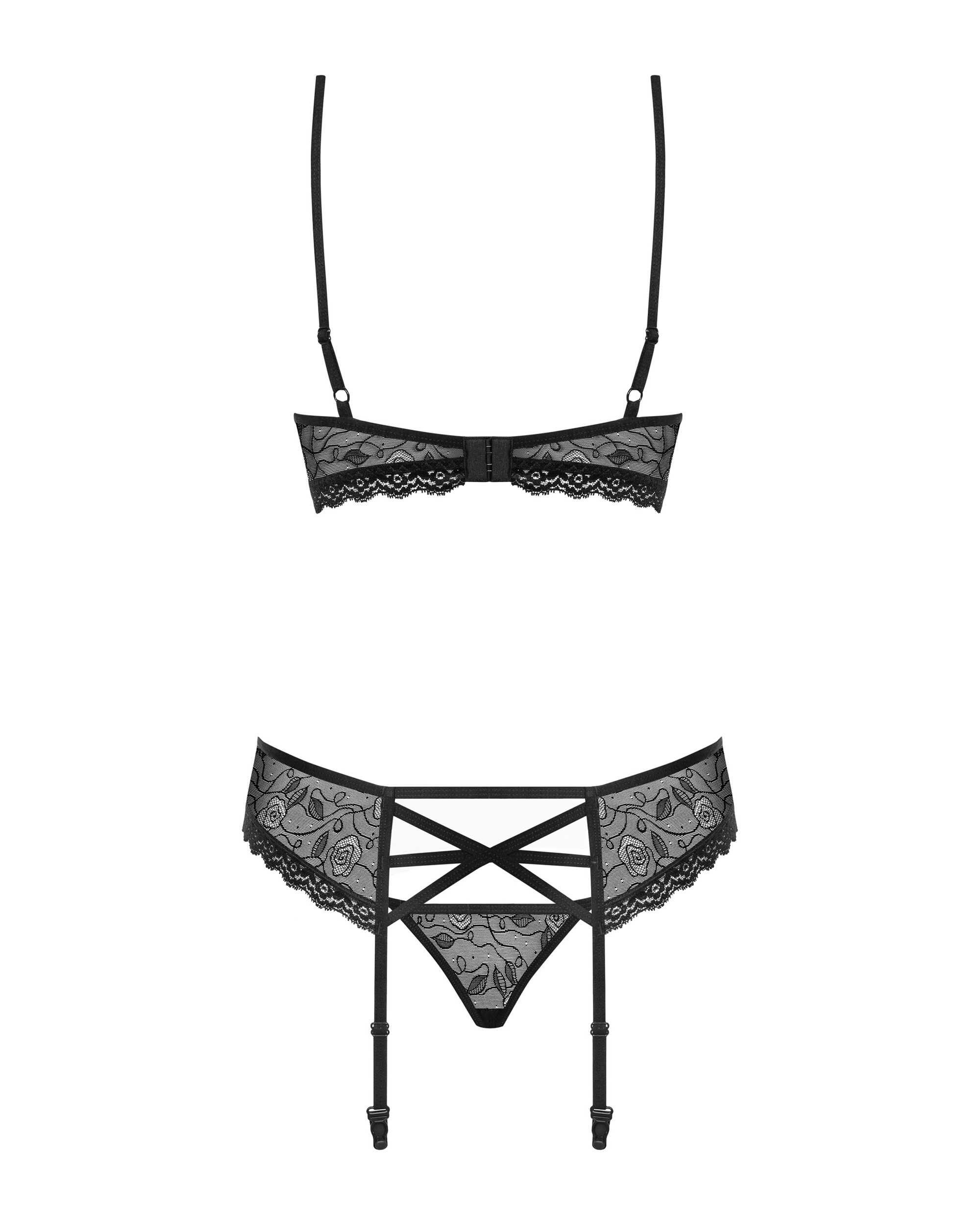 818-SEG-1 Ensemble 3 pcs – Noir