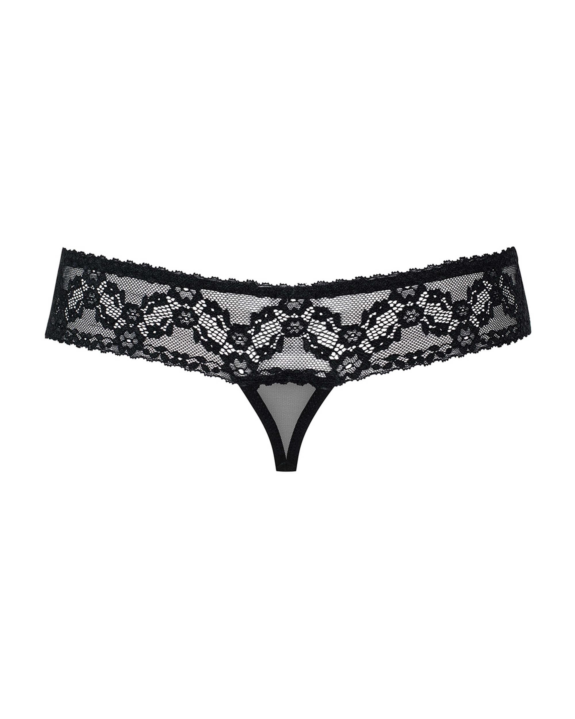 837-THC-1 String ouvert – Noir