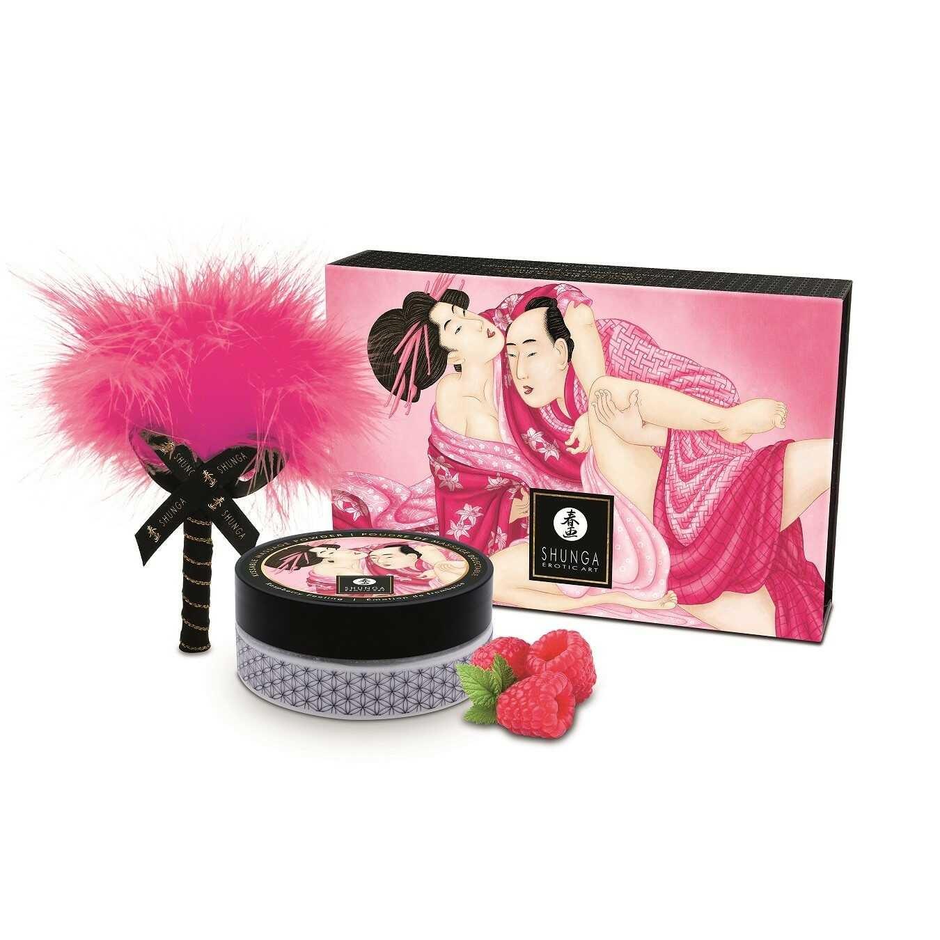Poudre de massage délectable – Emotion de framboise