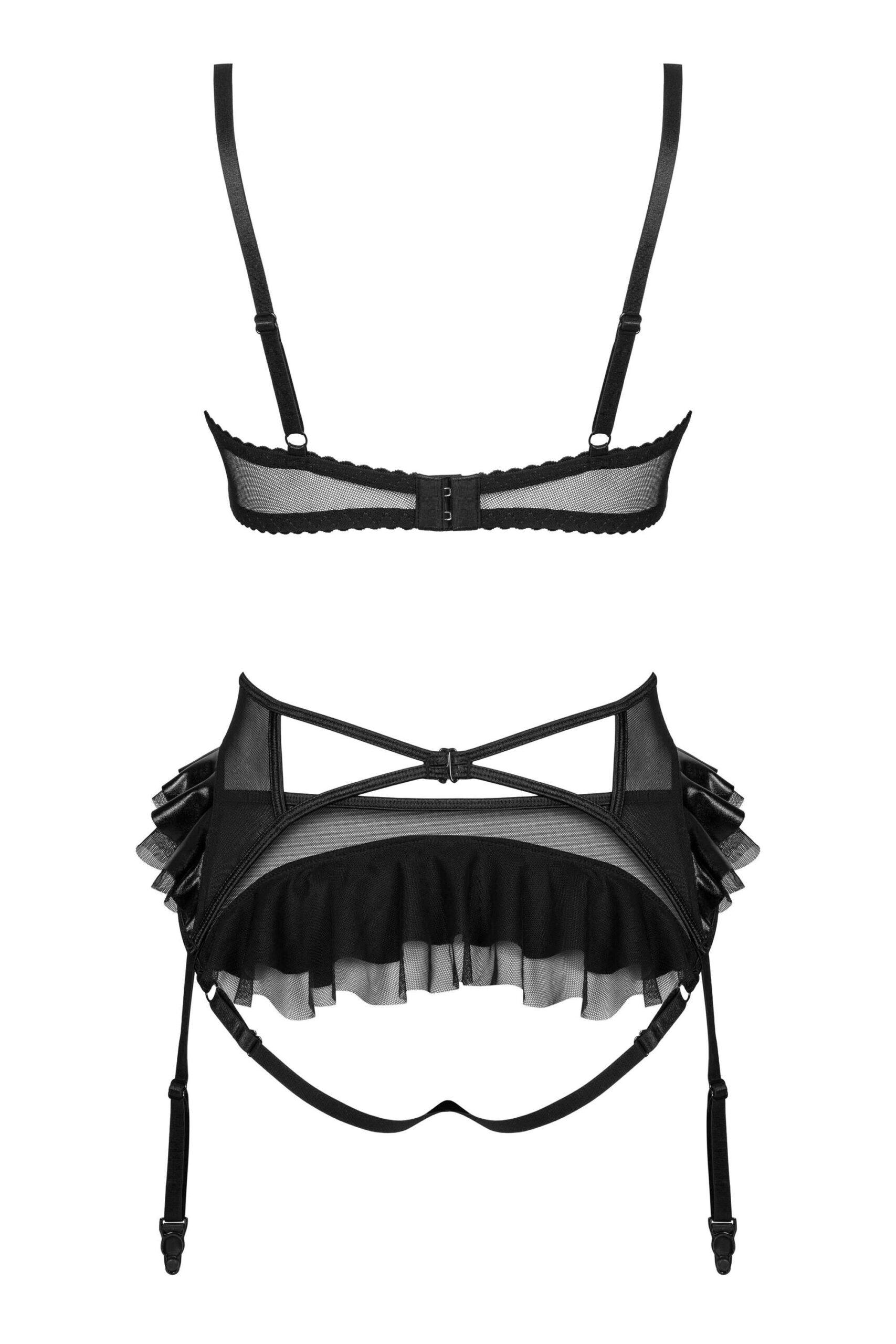 Rafaella ensemble wetlook – noir