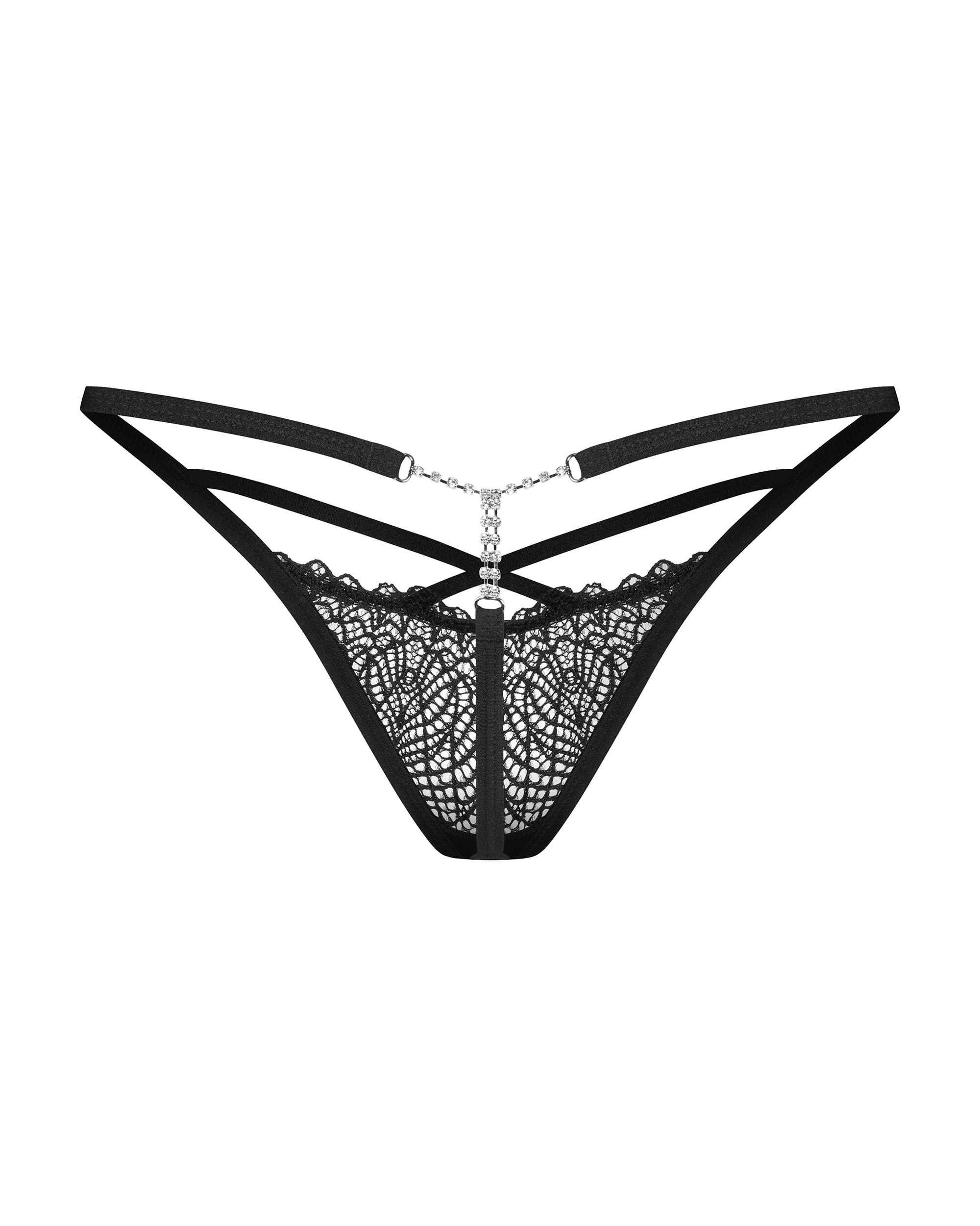 Iliosa string – Noir