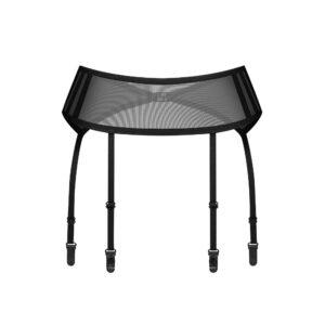 Aurorium porte-jarretelles noires