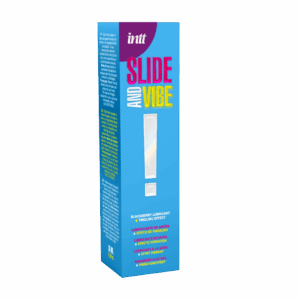 Slide and vibe ! Lubrifiant à base d'eau avec vibration