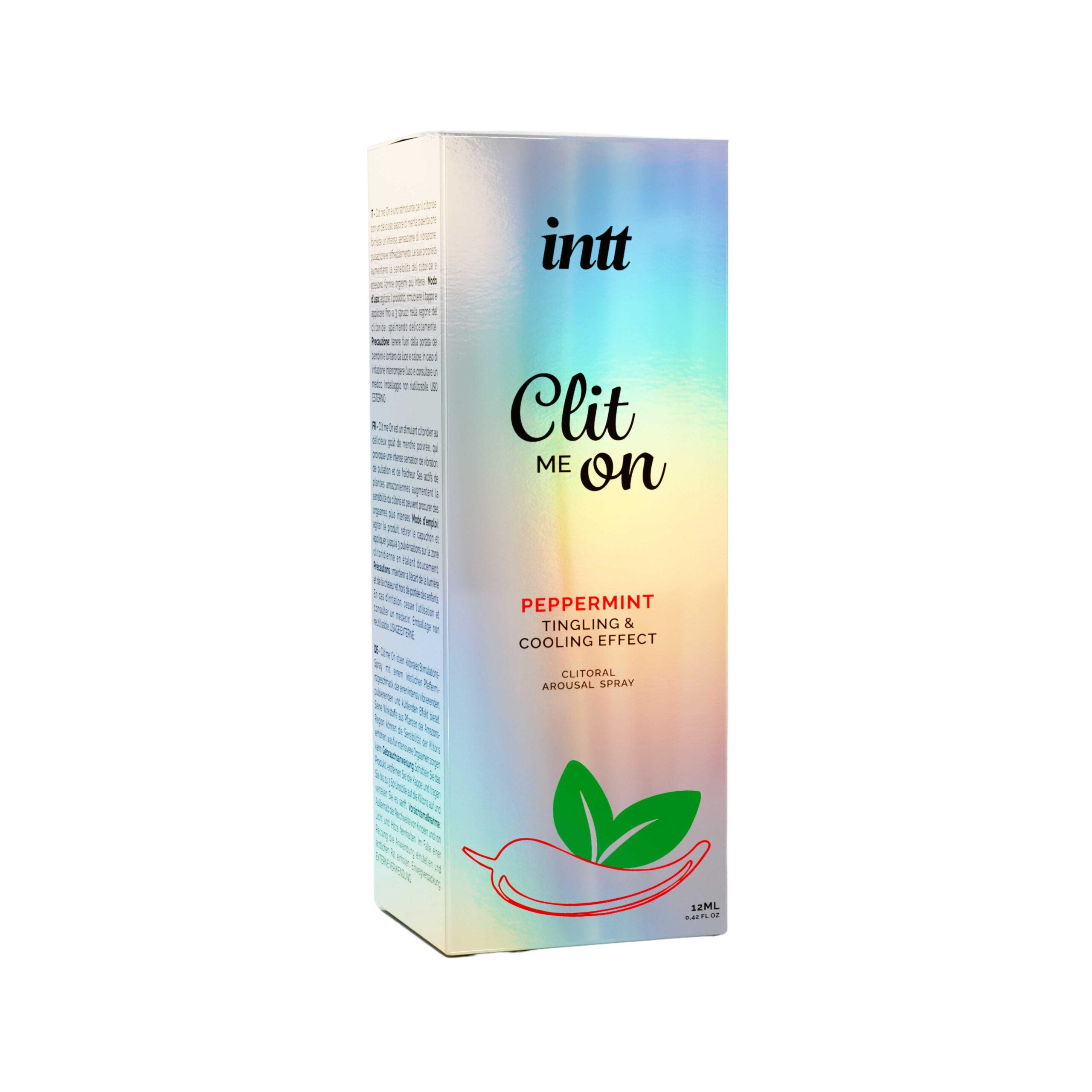 Clit me on perpermint – Vibrateur liquide en spray pour le clitoris