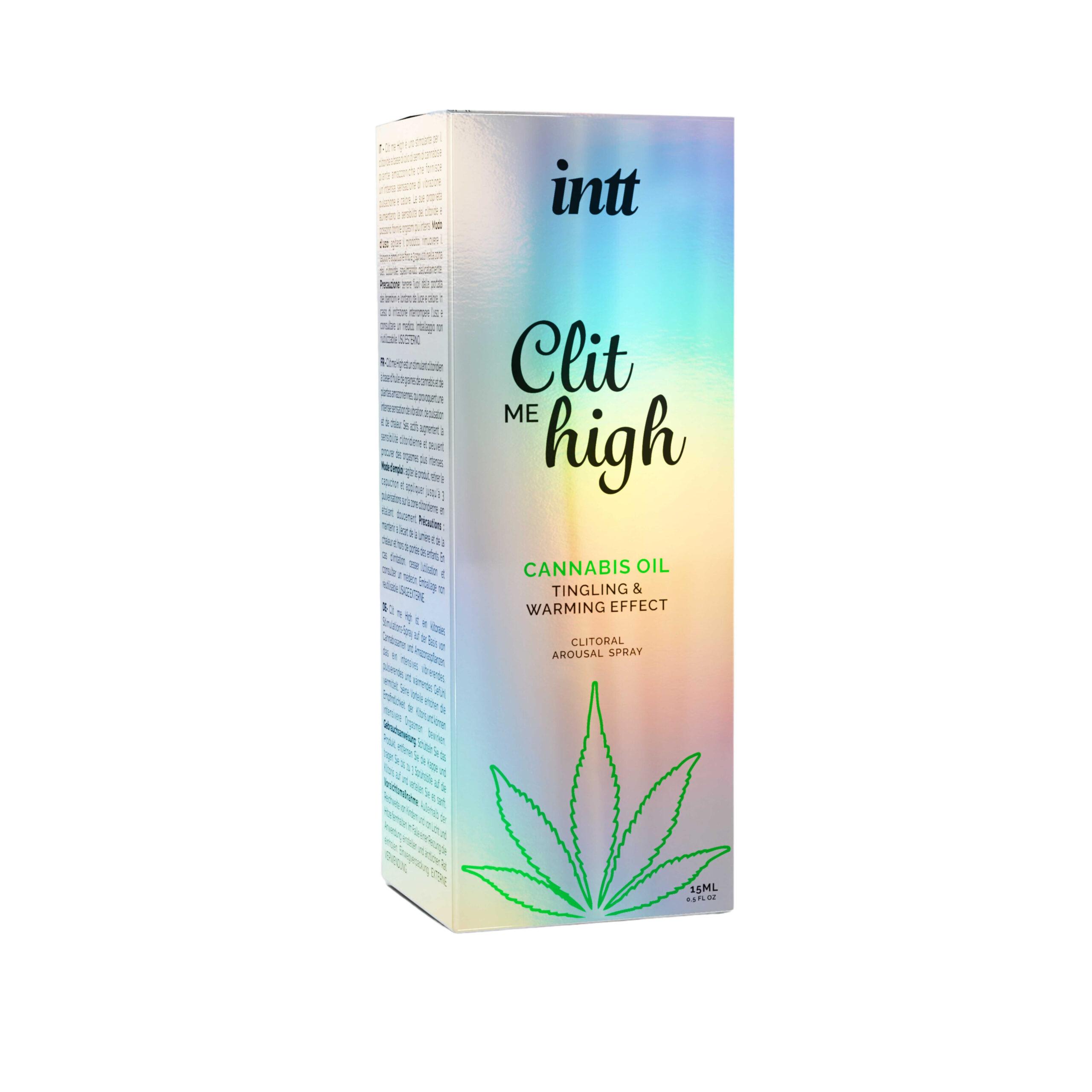 Clit me high cannabis oil – Gel d&rsquo;excitation puissant pour le clitoris