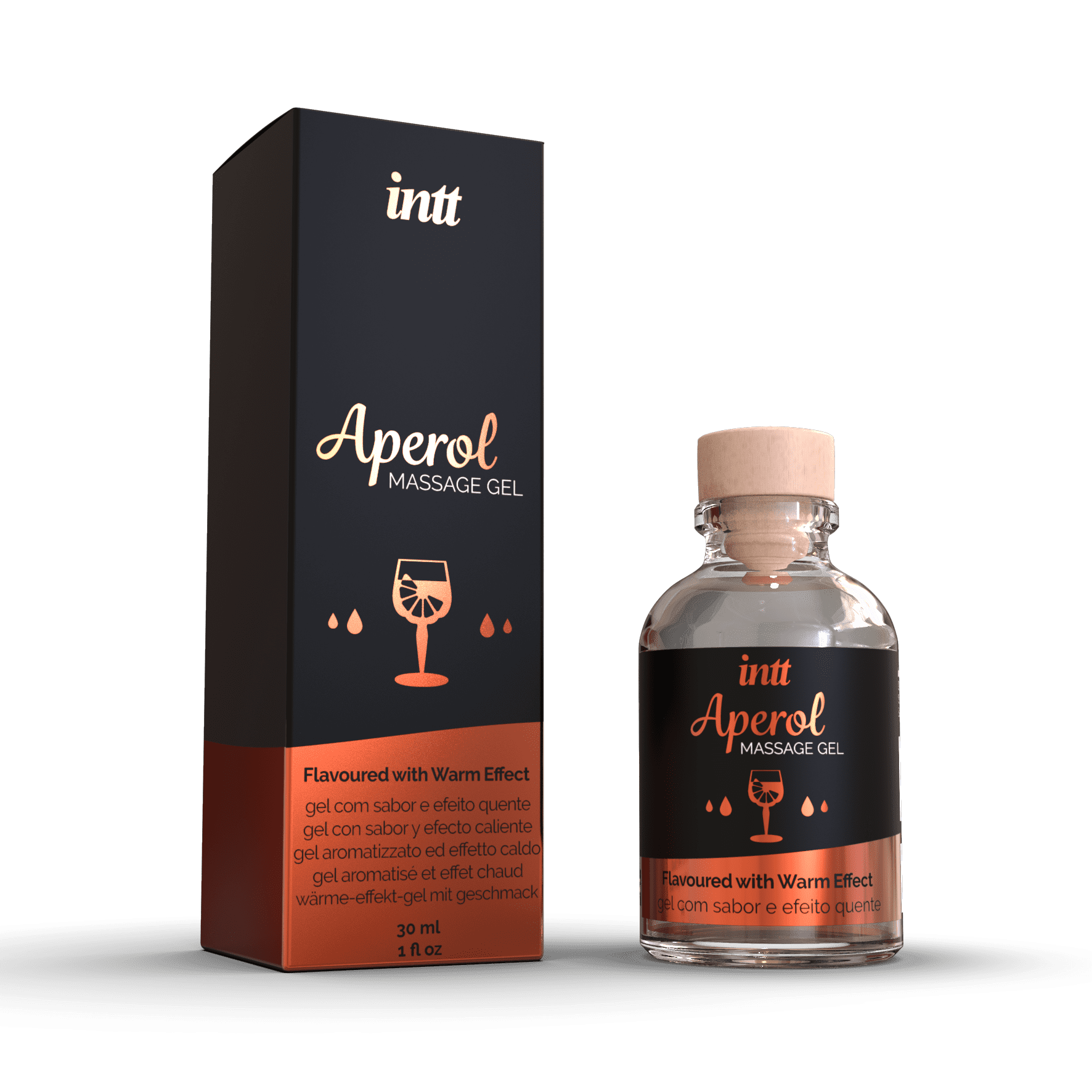 Massage gel Aperol - Gel embrassable