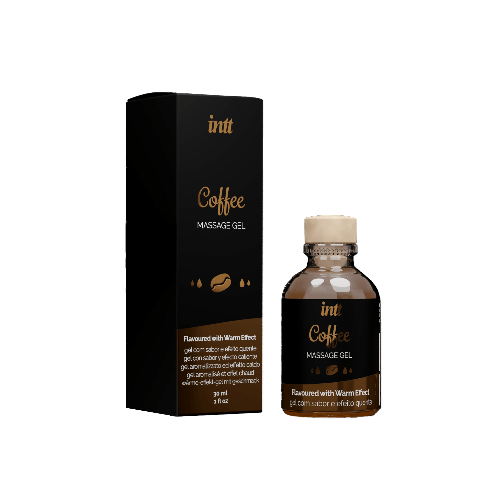 Massage gel Café - Gel embrassable