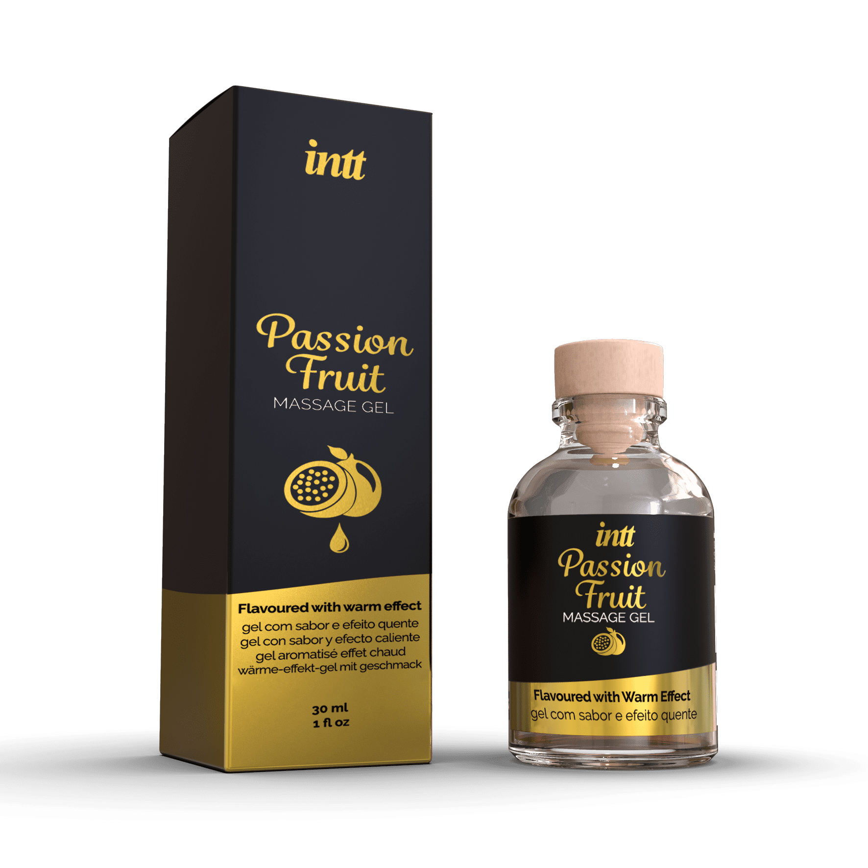 Massage gel Fruit de la passion - Gel embrassable