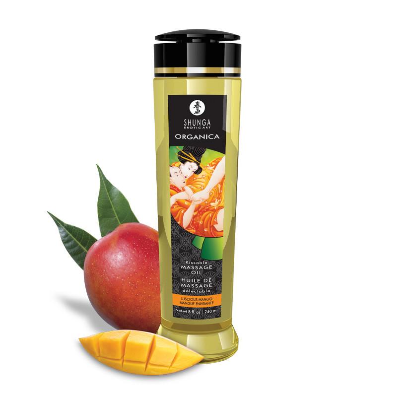 Huile de massage organique – Mangue – 240 ml