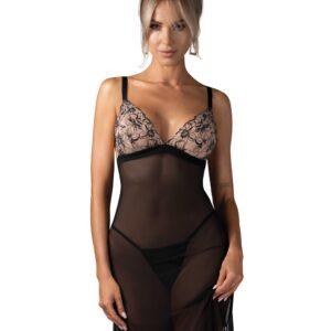 Vila blanes nuisette longue - Noire