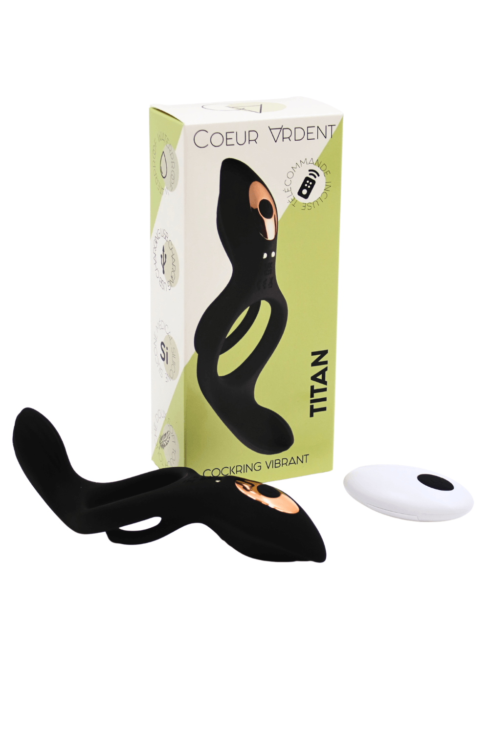 TITAN – Cockring Vibrant Télécommandé – Image 3