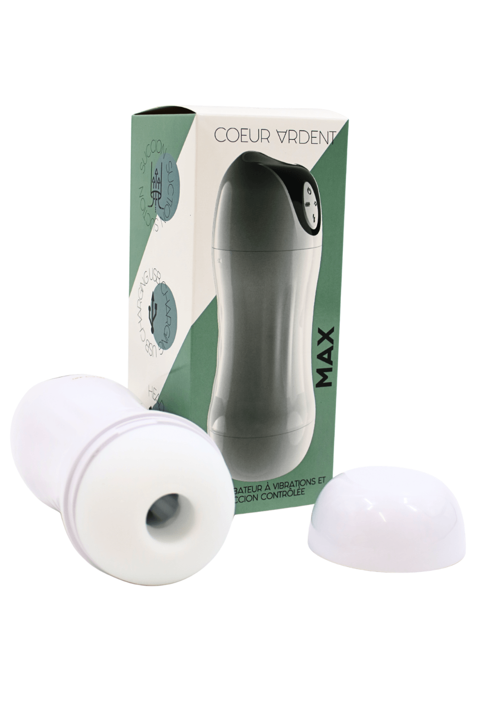 MAX – Masturbateur à Vibrations Succion Contrôlée USB – Image 4
