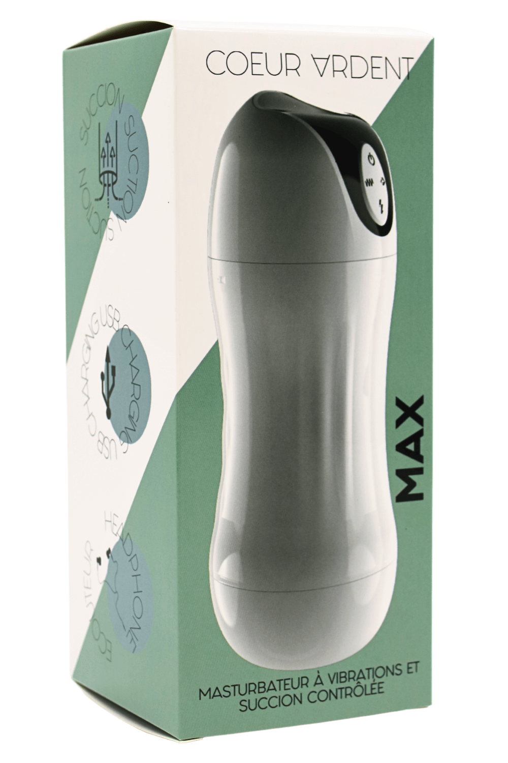 MAX – Masturbateur à Vibrations Succion Contrôlée USB – Image 7