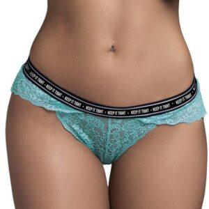 String en dentelle turquoise MARDI