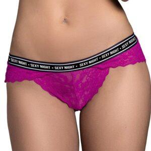 String en dentelle fushia SAMEDI