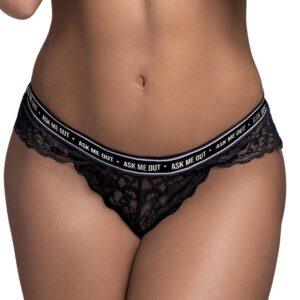 String en dentelle noir JEUDI