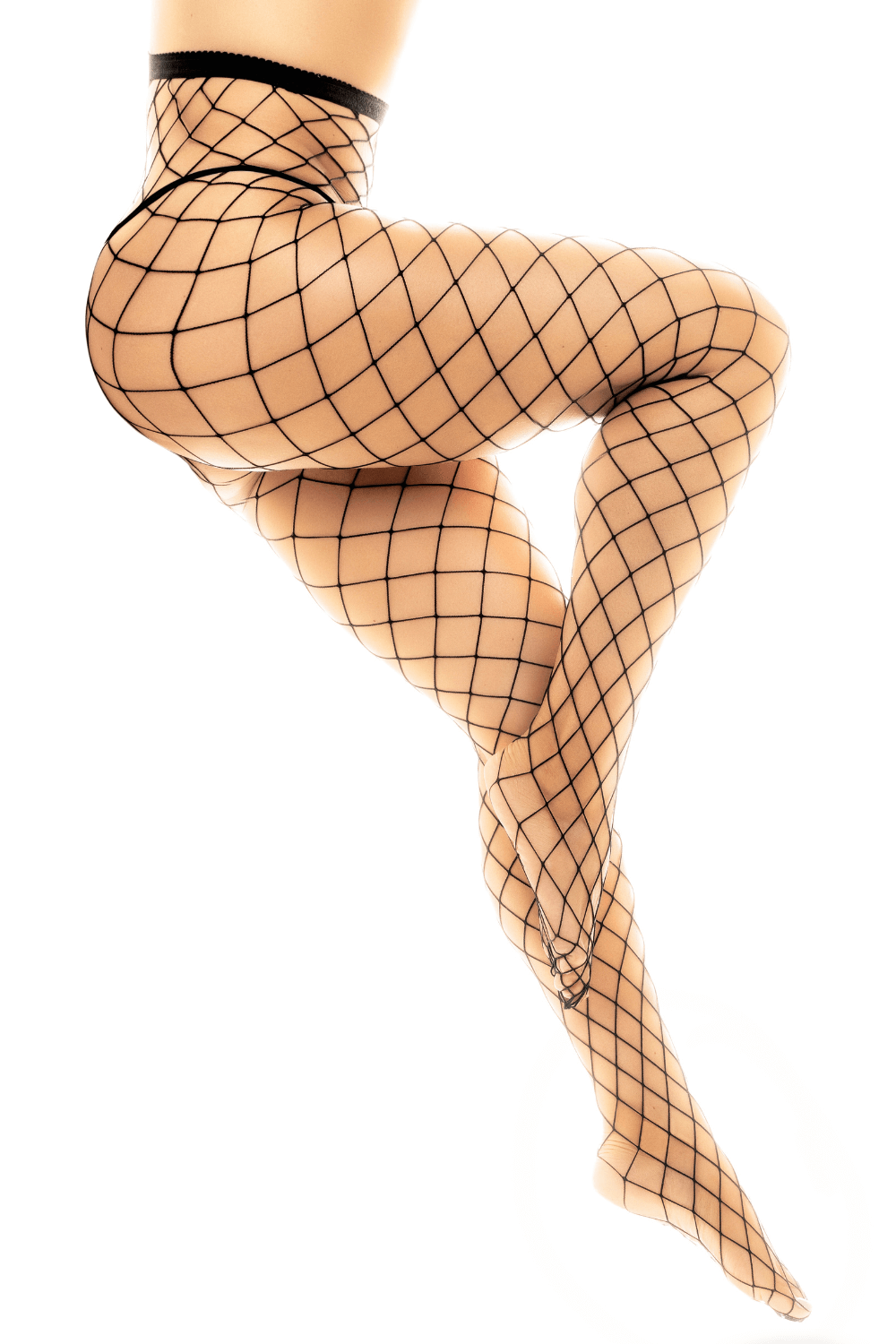 Collant large maille noire – Image 4