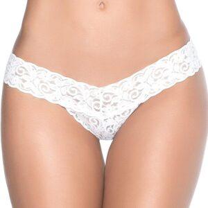 String blanc sexy dentelle