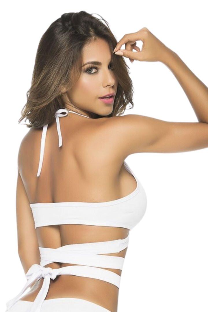 Top Wrap Around blanc – Image 3